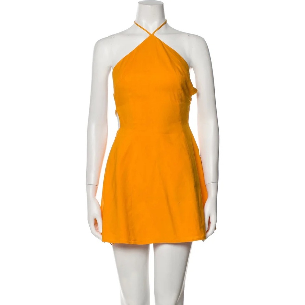 Cult Gaia halter neck mini dress M